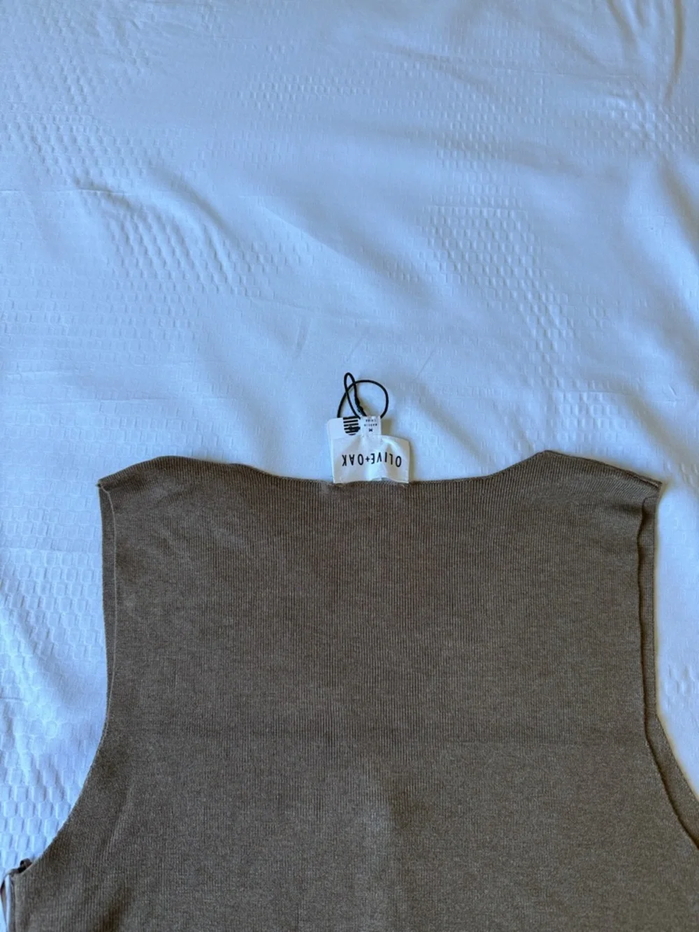 Olive & Oak Chestnut Brown Button-Up Knit Vest - Picture 4 of 9